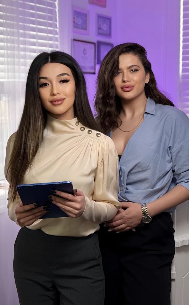 Dimond Laser Spa team — two specialists in the spa